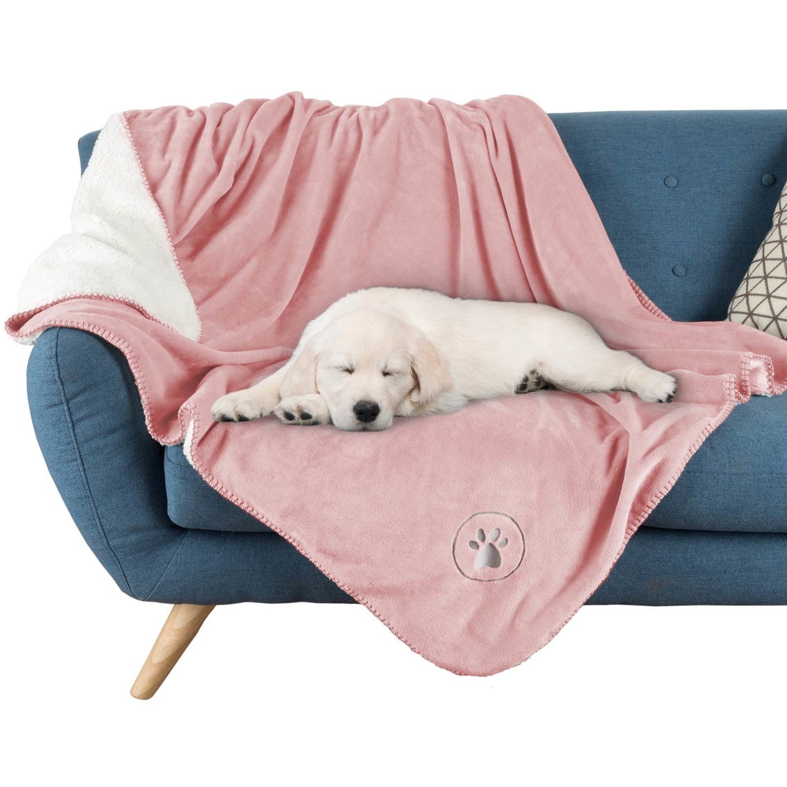 Petmaker Waterproof Soft Plush Throw Pet Blanket 50 x 60 in. - Image 7 of 8