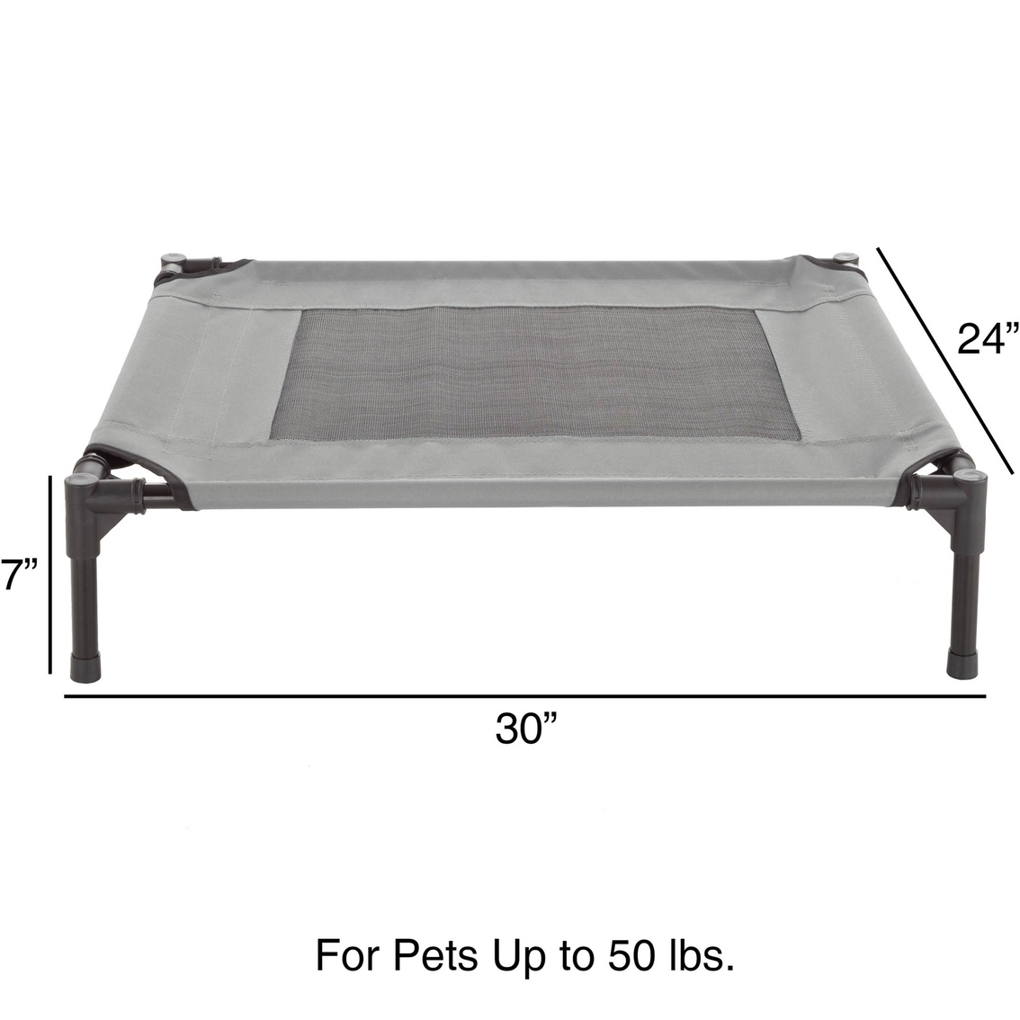 Petmaker Elevated Pet Bed with Non Slip Feet - Image 3 of 7