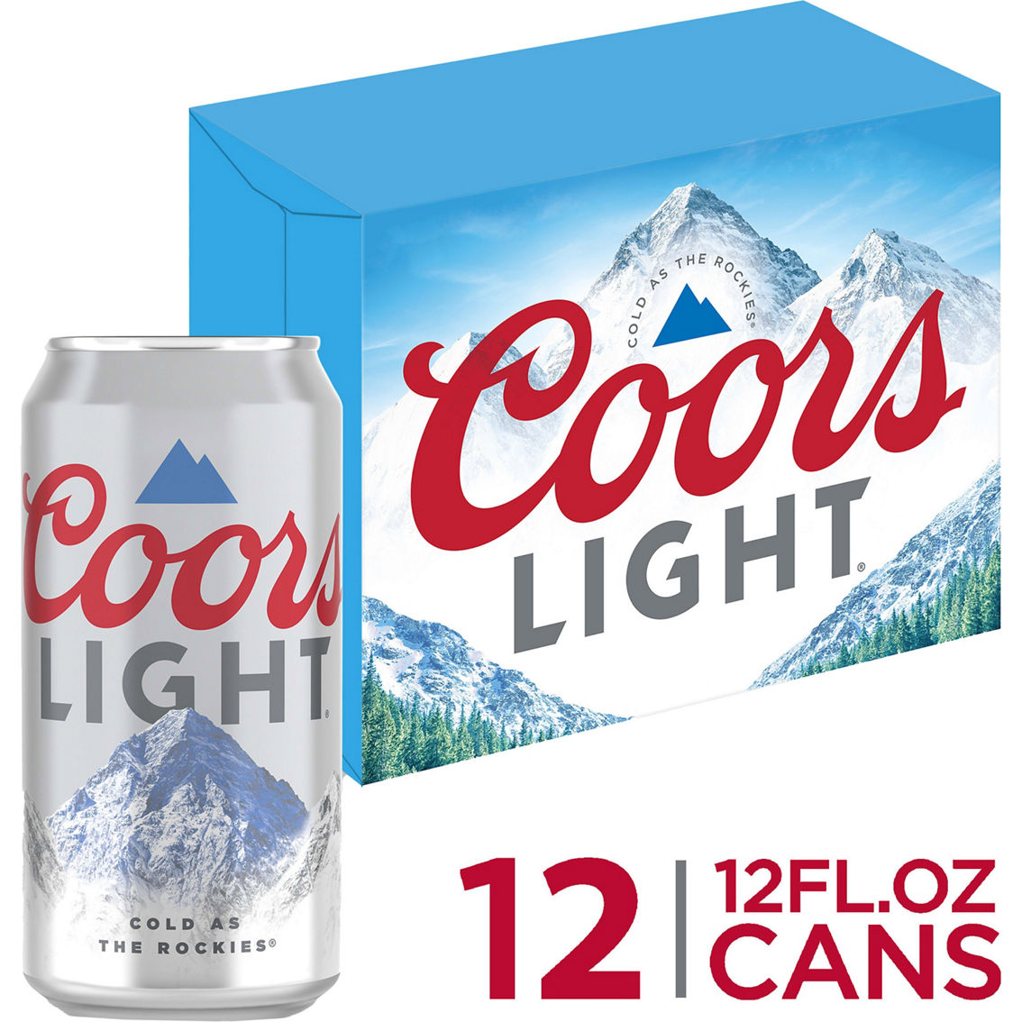 Coors Light 12 pk. 12 oz. Can - Image 2 of 2