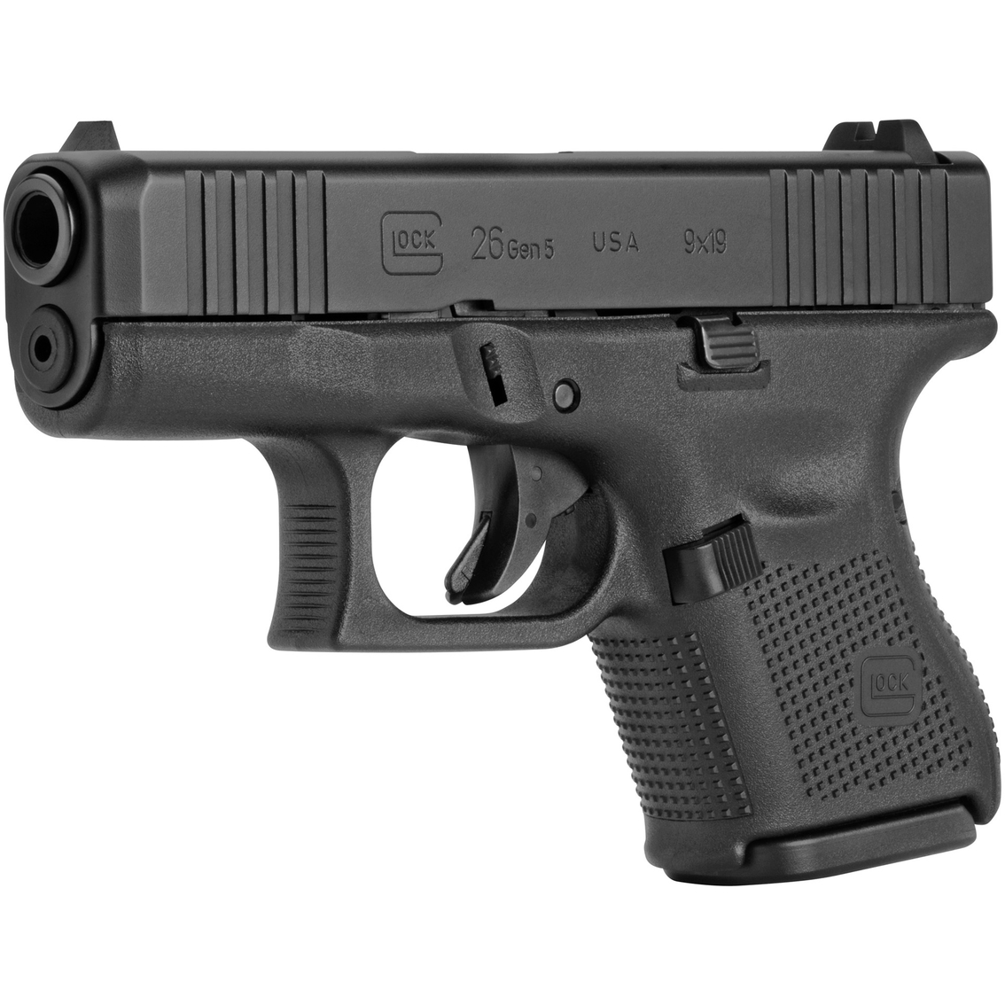 Glock 26 Gen5 Fs 9mm 3.4 In. Barrel 10 Rnd Pistol Black | Handguns | Sports  &amp; Outdoors | Shop The Exchange