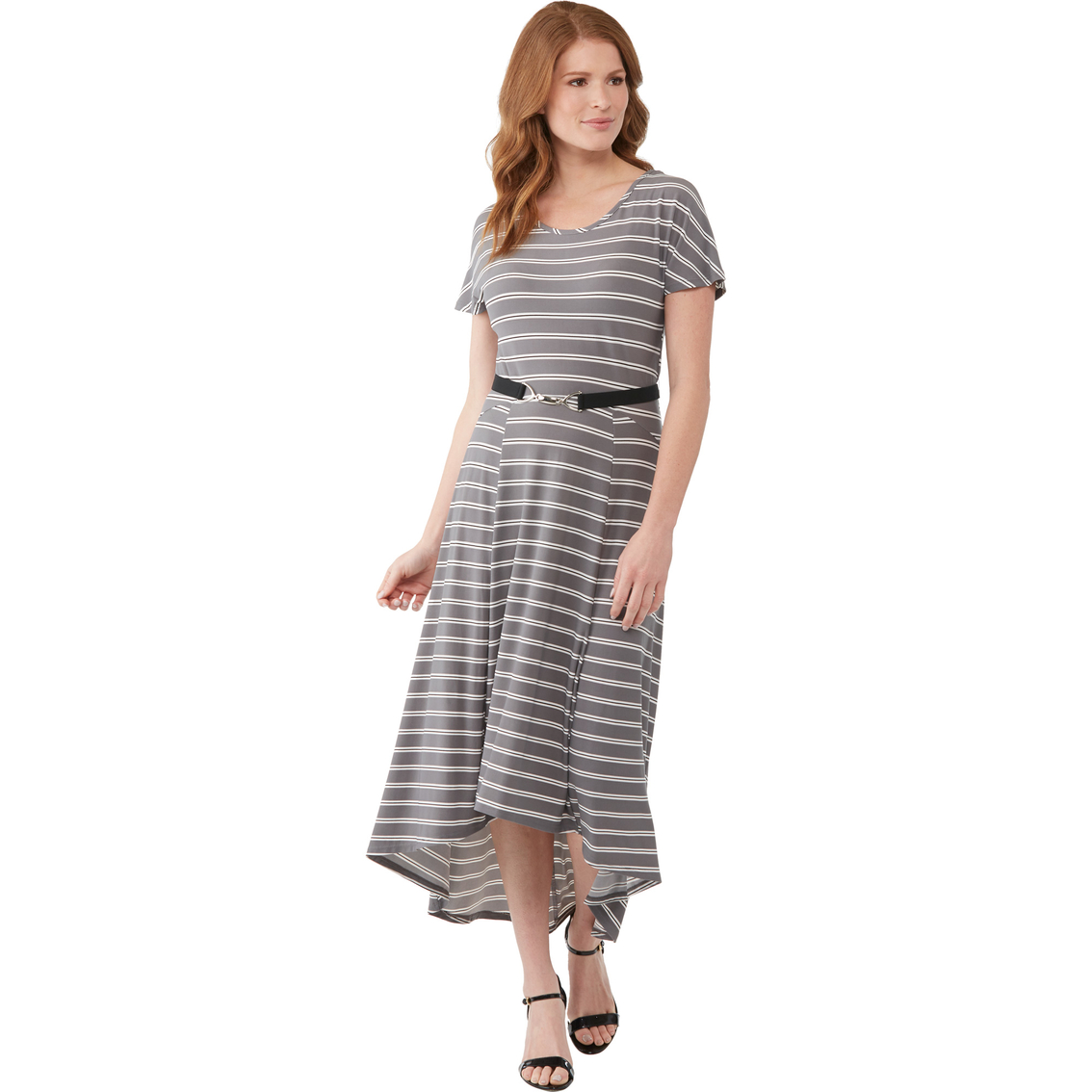 Robbie Bee Stripe Midi Dress | Dresses | Clothing & Accessories | Shop ...