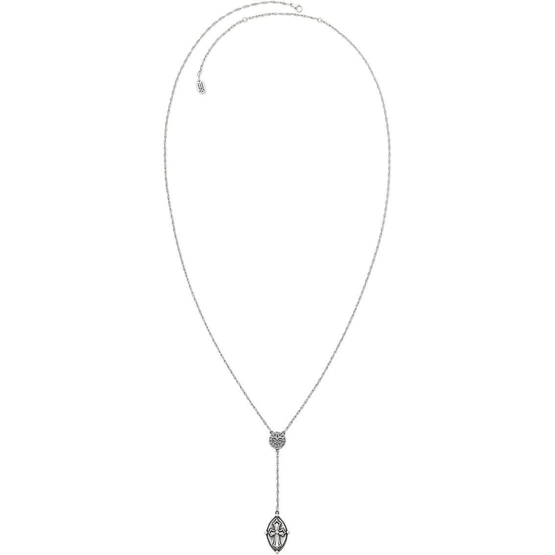 James Avery Sterling Silver Vintage Cross Lariat Necklace | Silver ...