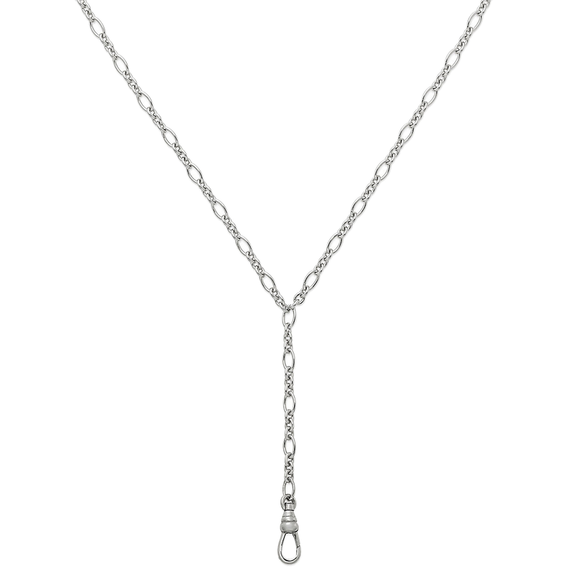 James Avery Hammered Changeable Charm Holder Necklace in Sterling Silver  30”