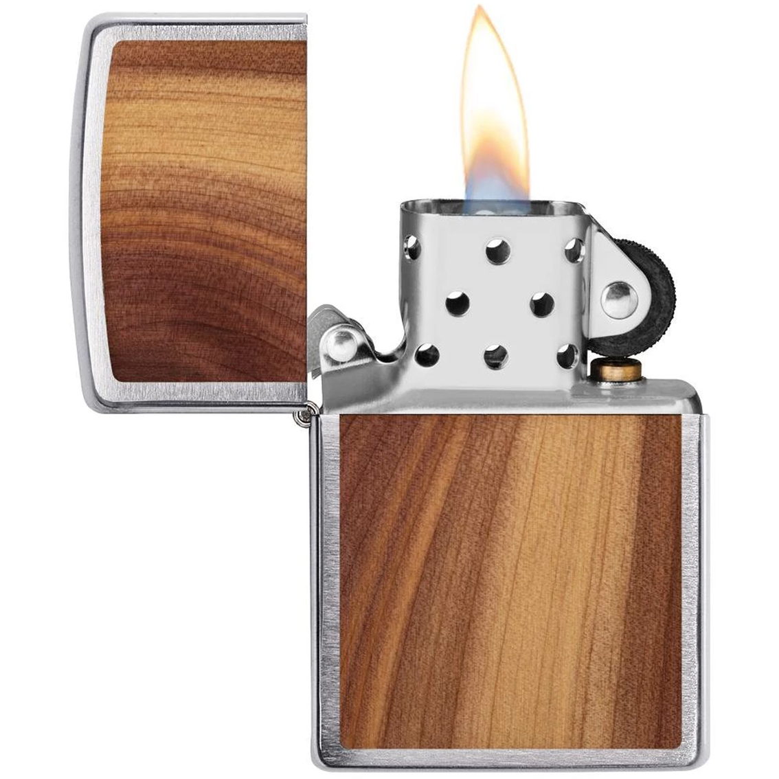 Zippo Cedar Emblem Wood Chuck Lighter - Image 3 of 3