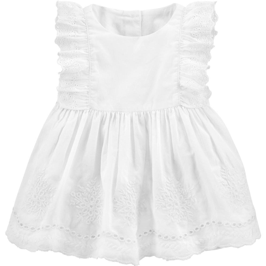 Oshkosh B'gosh Infant Girls Eyelet Dress | Baby Girl 0-24 Months | Baby ...