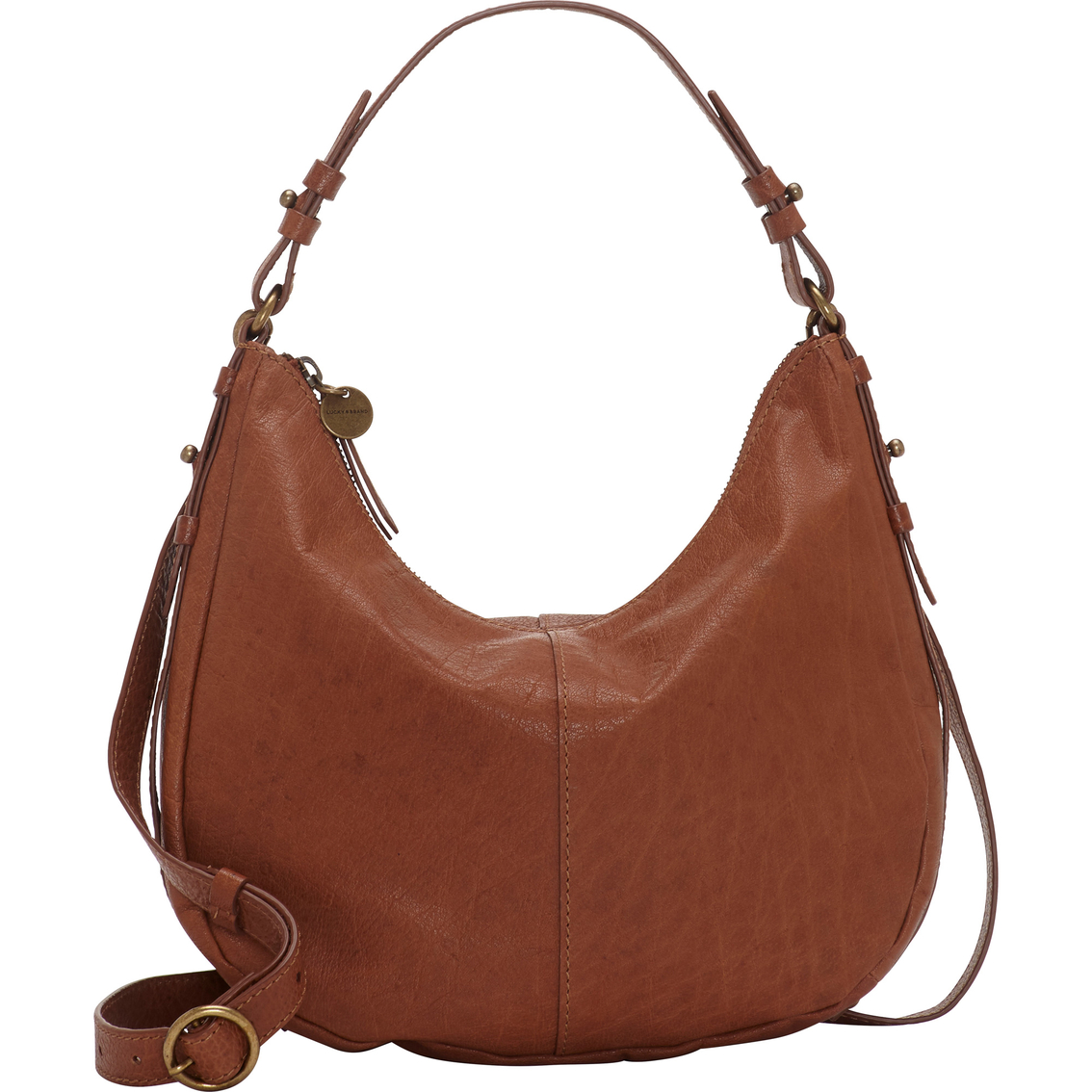 Lucky Brand Ebon Leather Shoulder Handbag | Shoulder Bags | Clothing ...