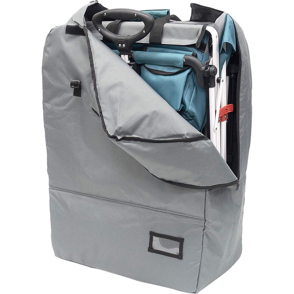 Creative Outdoor Travel Carry Bag with Wheels Accessory for Push & Pull Wagon, Gray - Image 2 of 2