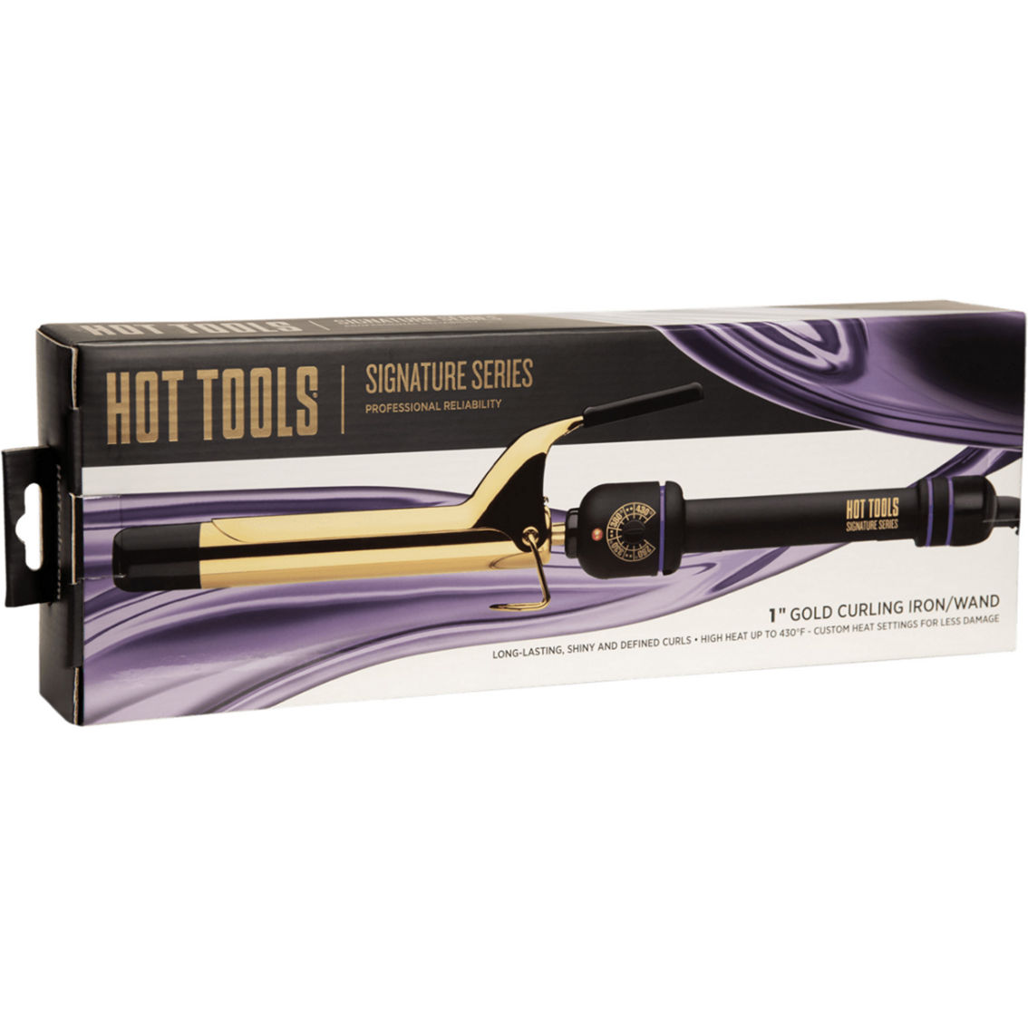 Hot Tools Signature Series 1 in. Gold Curling Iron Wand - Image 5 of 5