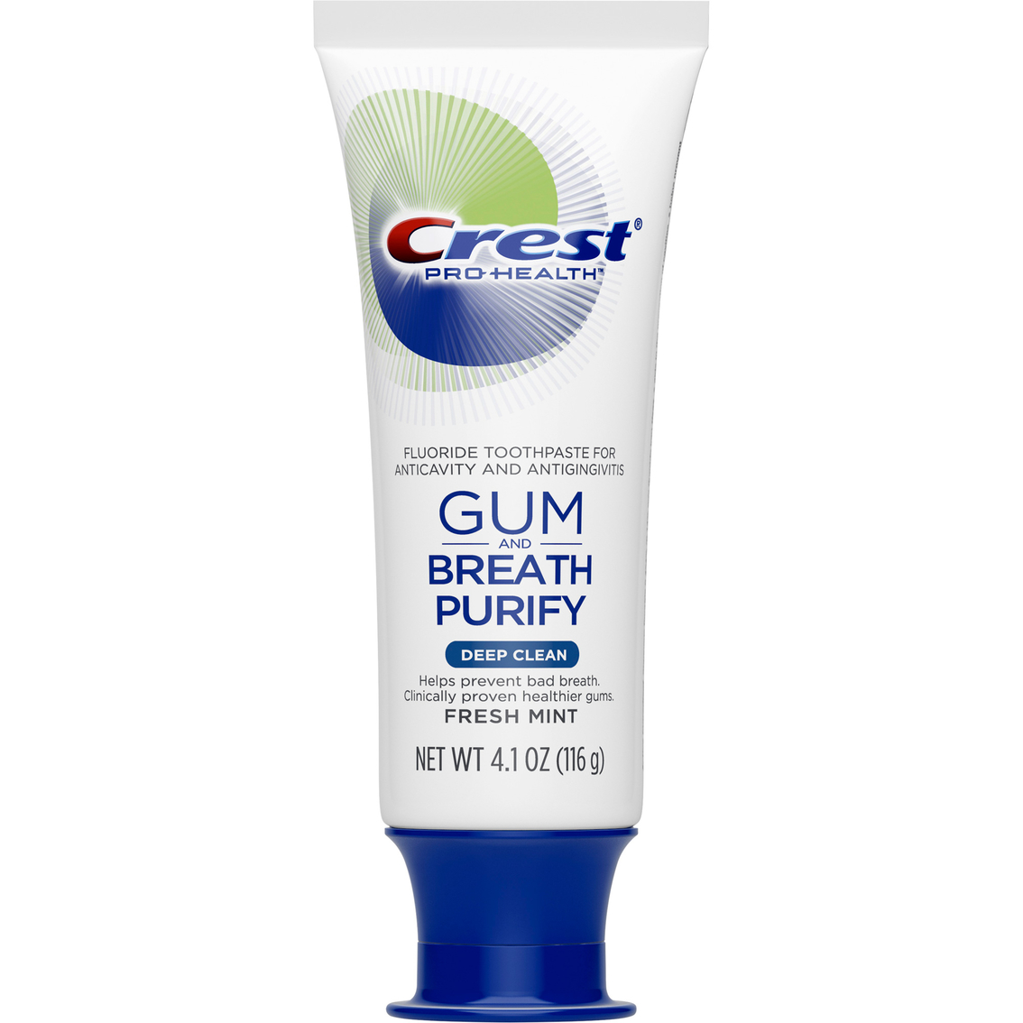 Crest Pro Health Gum And Breath Purify Deep Clean Toothpaste 41 Oz