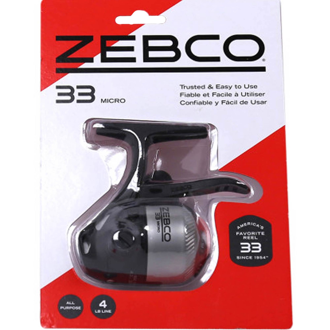 Zebco 33 Micro Triggerspin Reel 4#c, Freshwater Rods & Reels, Sports &  Outdoors