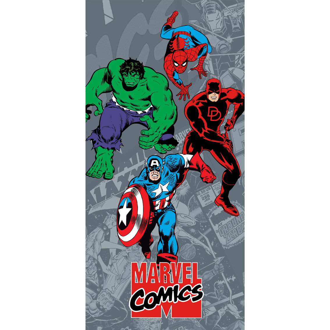 Marvel Comics Comic Universe Beach Towel Beach Towels