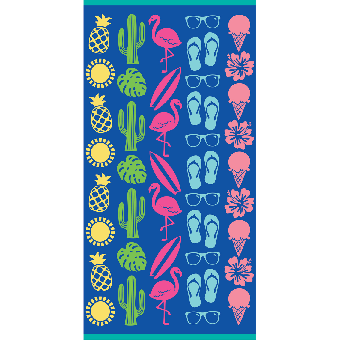 Official Licenced 140cm X 70cm Cotton Beach Towel Summer Time Indoor Outdoor Fun 