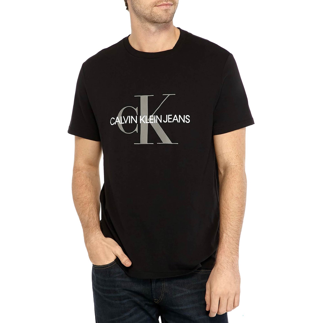 Calvin Klein Jeans Monogram Crew Tee | Shirts | Clothing & Accessories ...