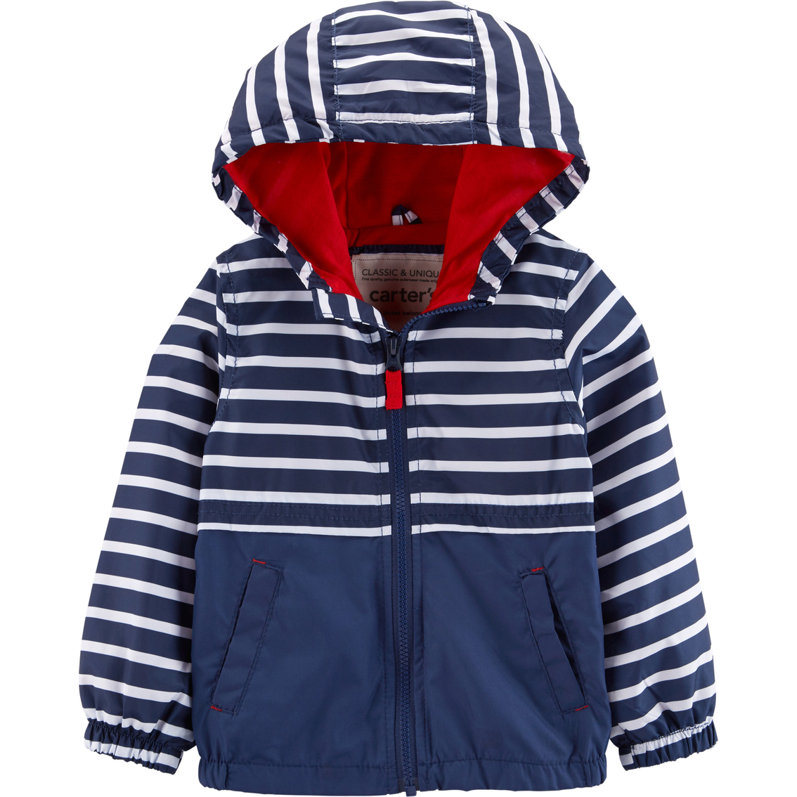 Carter's Infant Boys Fleece Lined Colorblock Midweight Jacket | Baby ...