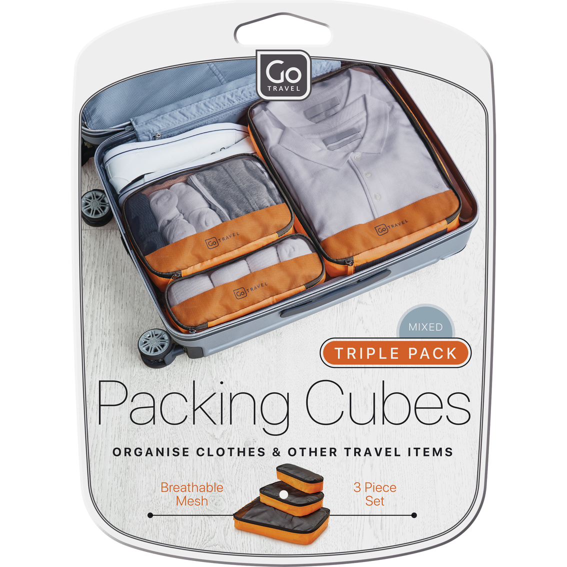 Triple Packing Cubes - Go Travel