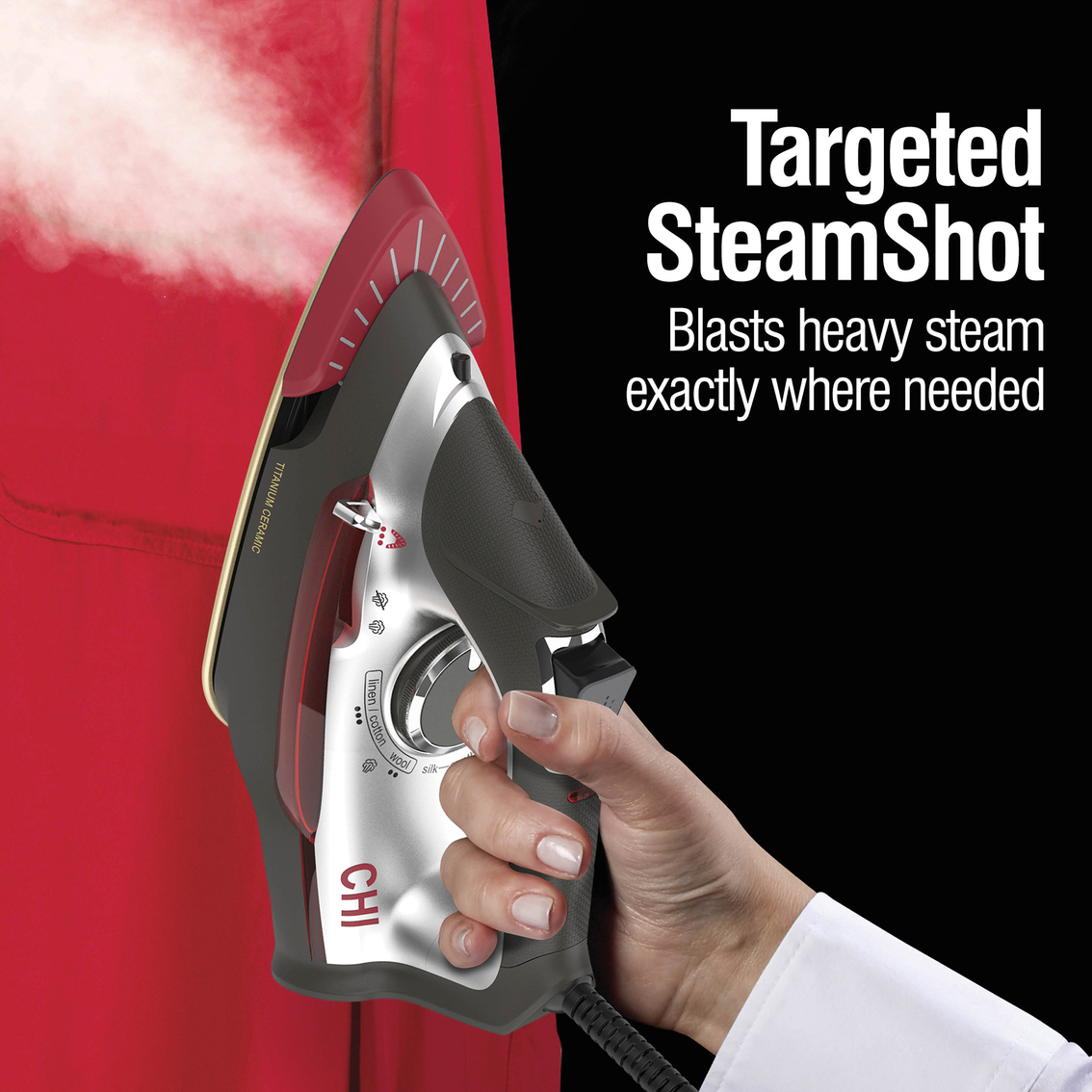 CHI SteamShot 2 in 1 Iron+Steamer - Image 3 of 4