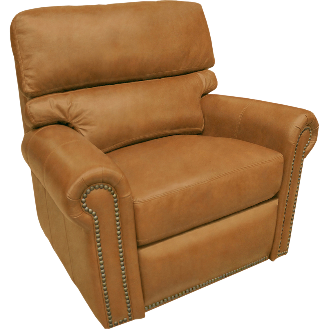 Omnia Italian Connor Bc Top Grain Leather Recliner Chairs