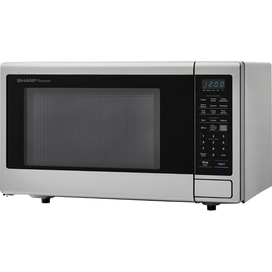 Sharp 2.2 Cu. Ft. Stainless Steel Microwave | Microwave Ovens | Back To