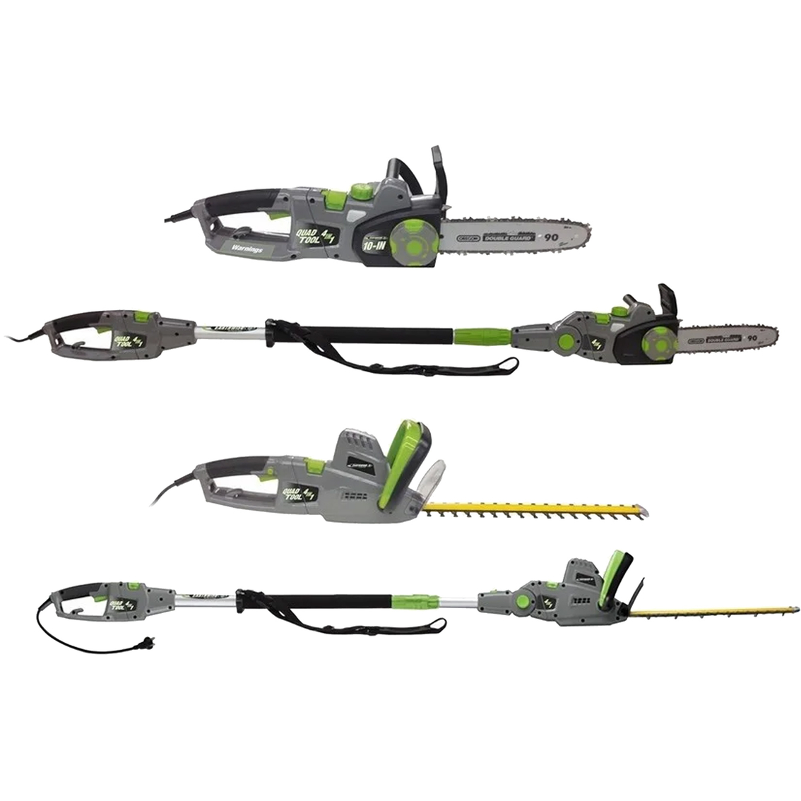 Earthwise 4 in 1 Convertible Pole/Hedge Chain Saw - Image 2 of 3