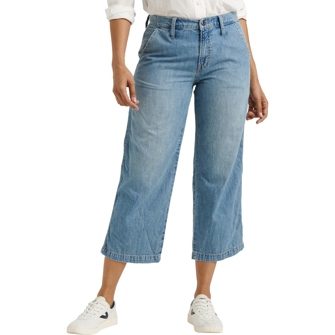 Lucky Brand Mid Rise Crop Wide Leg Jeans | Jeans | Clothing ...