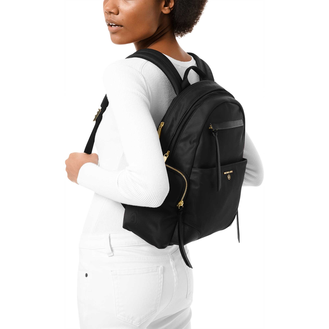 Michael Kors Prescott Large Nylon Gabardine Backpack | Backpacks | Clothing  & Accessories | Shop The Exchange