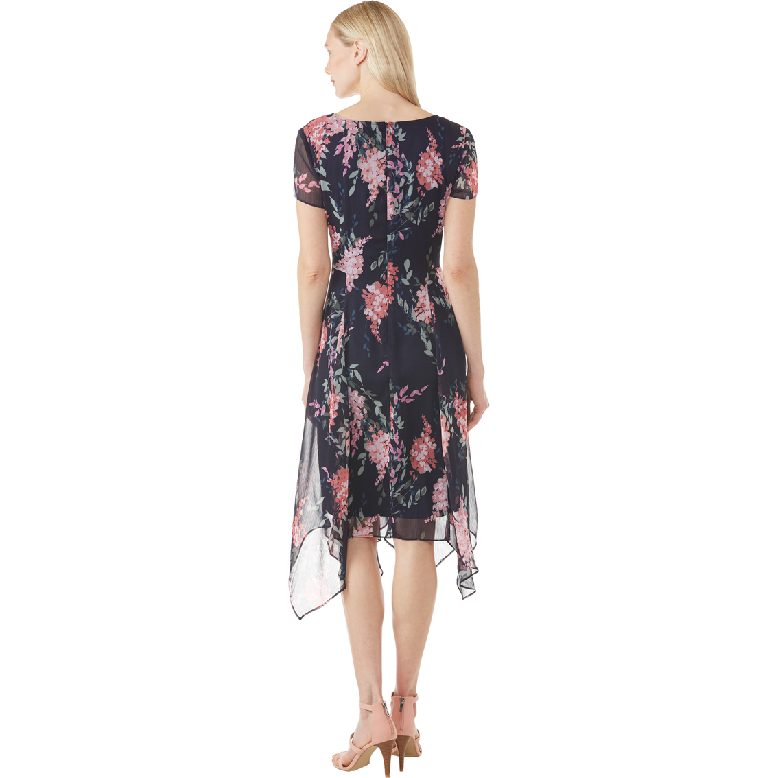 Ronni Nicole Floral Sheer Alternative Hem Dress | Dresses | Clothing ...