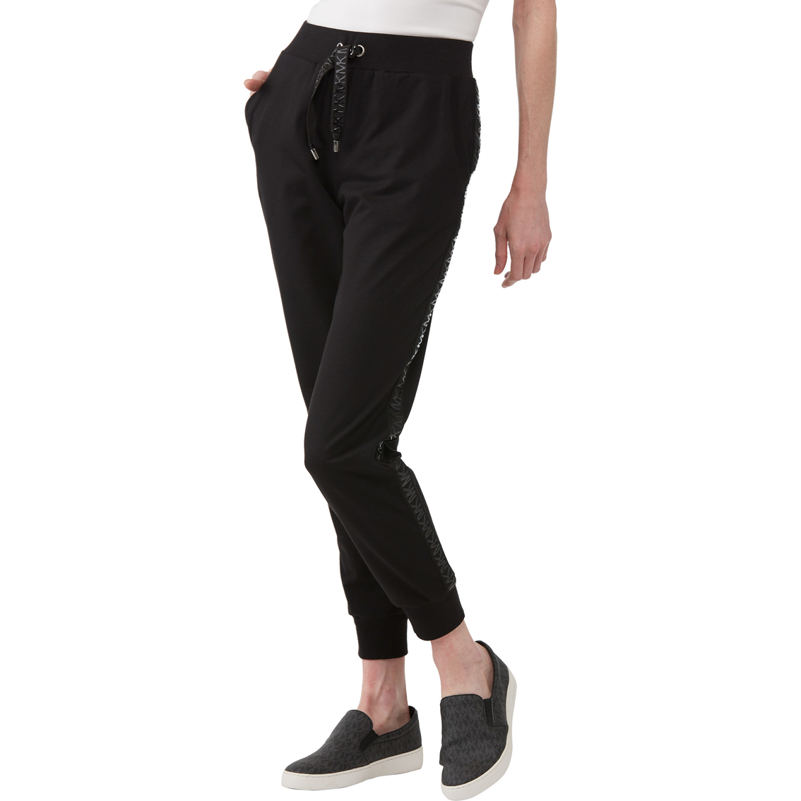 Michael Kors Silicone Logo Tape Pants | Pants | Clothing & Accessories ...