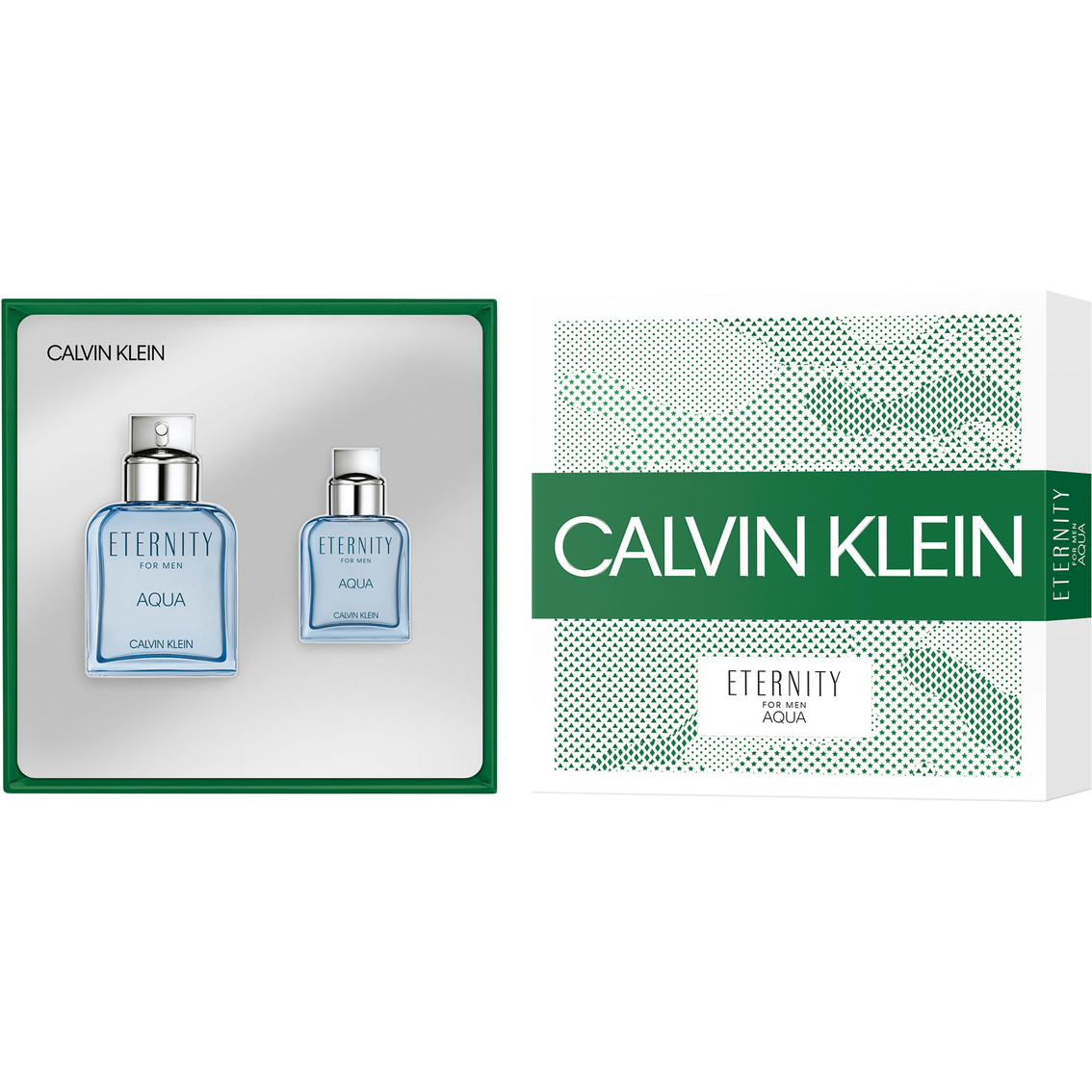 Calvin Klein Eternity For Men Aqua Eau De Toilette 2 Pc. Gift Set | Gift  Sets | Beauty & Health | Shop The Exchange
