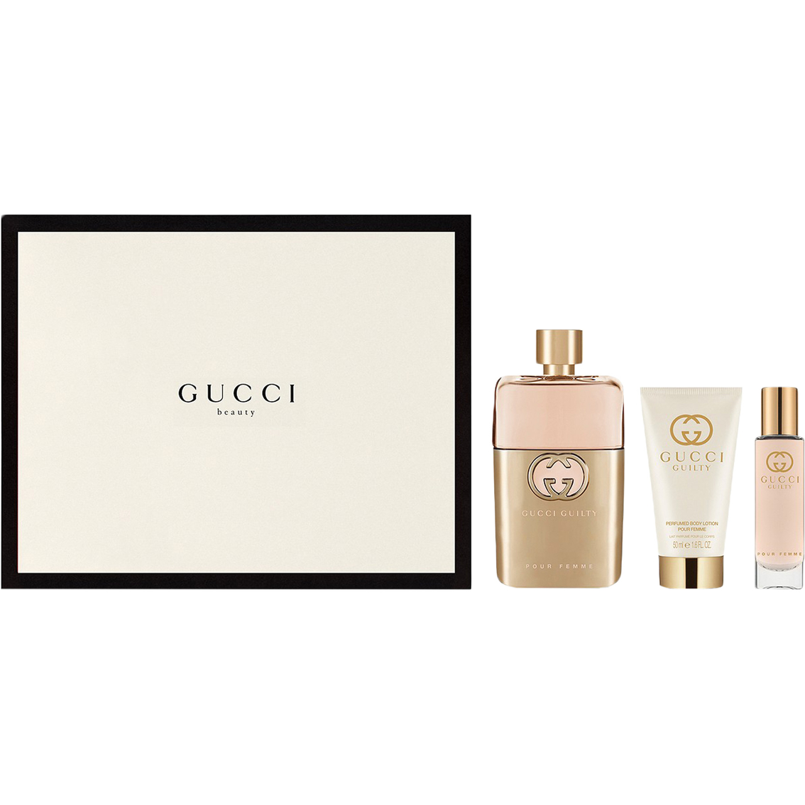 gucci guilty ladies gift set