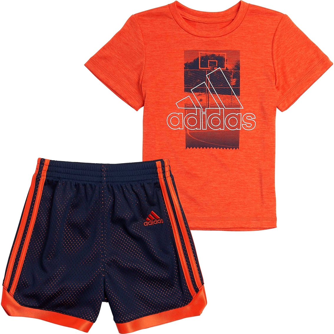 Adidas Infant Boys Mesh 2 Pc. Shorts 