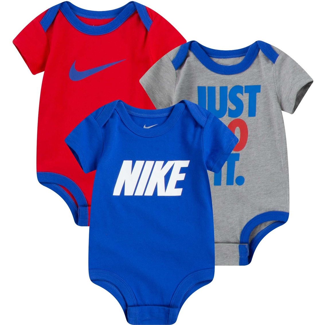 Nike Baby Boys Just Do It Swoosh Bodysuit 3 pk.