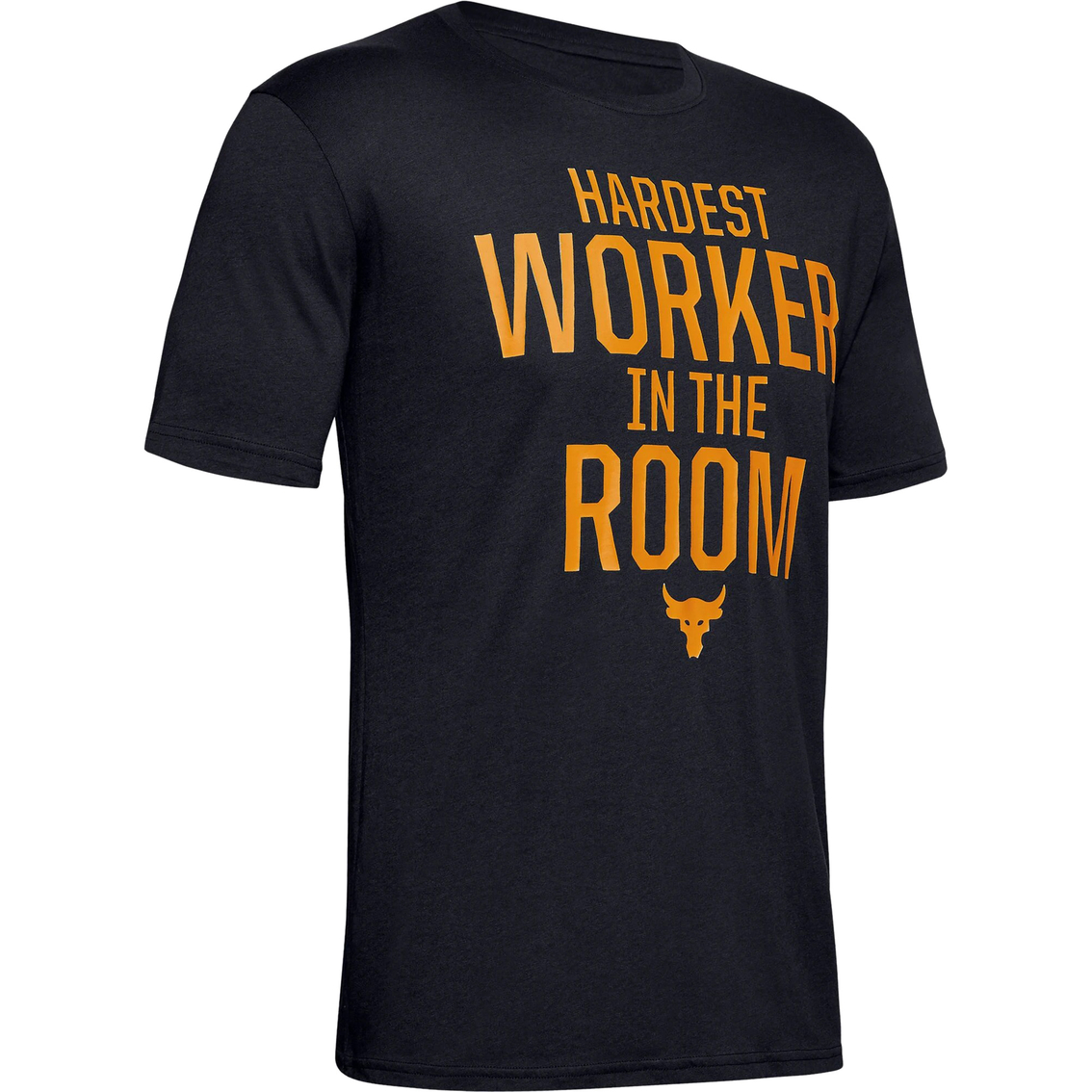 Details about   Under Armour Project Rock Hardest Worker In The Room L/S Shirt  Many Sizes 