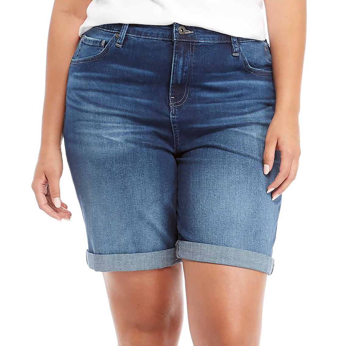 Tommy Hilfiger Plus Size 9 In. Denim Shorts | Shorts | Clothing ...