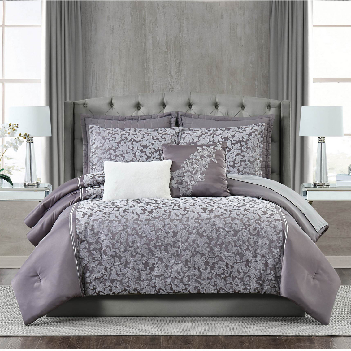 5th Avenue Lux Westbury 7 Pc. Comforter Set | Bedding Sets | Household ...