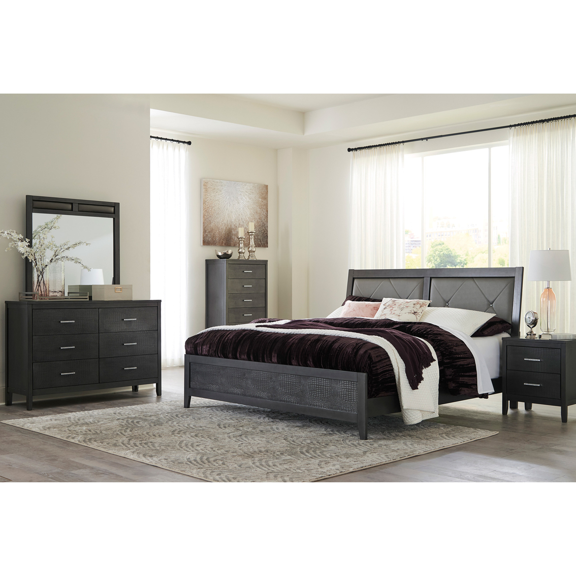 Benchcraft Delmar 5 Pc. Bedroom Set | Bedroom Sets | Furniture ...