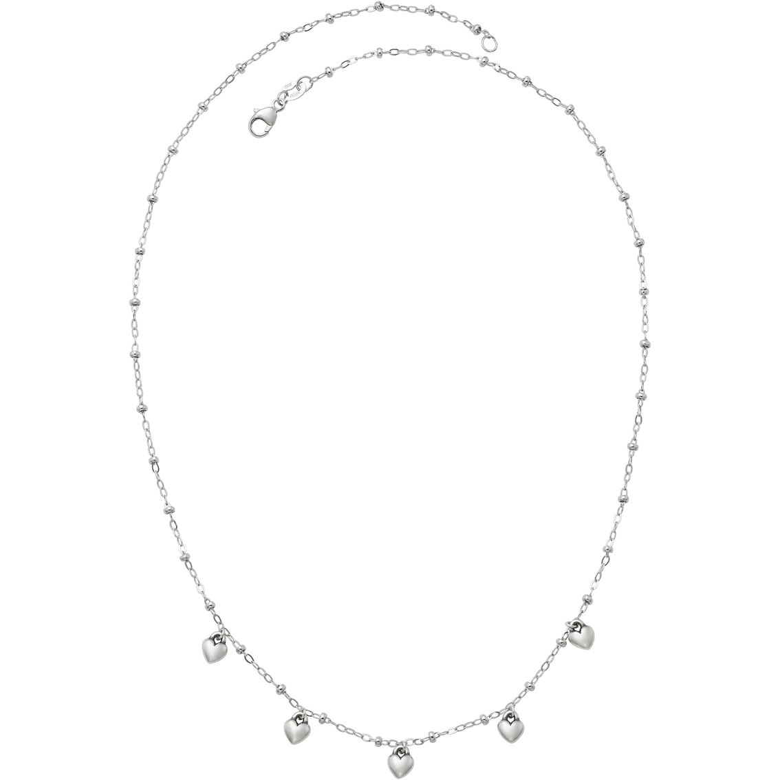 James Avery Sterling Silver Heart Drops Necklace - Image 2 of 2