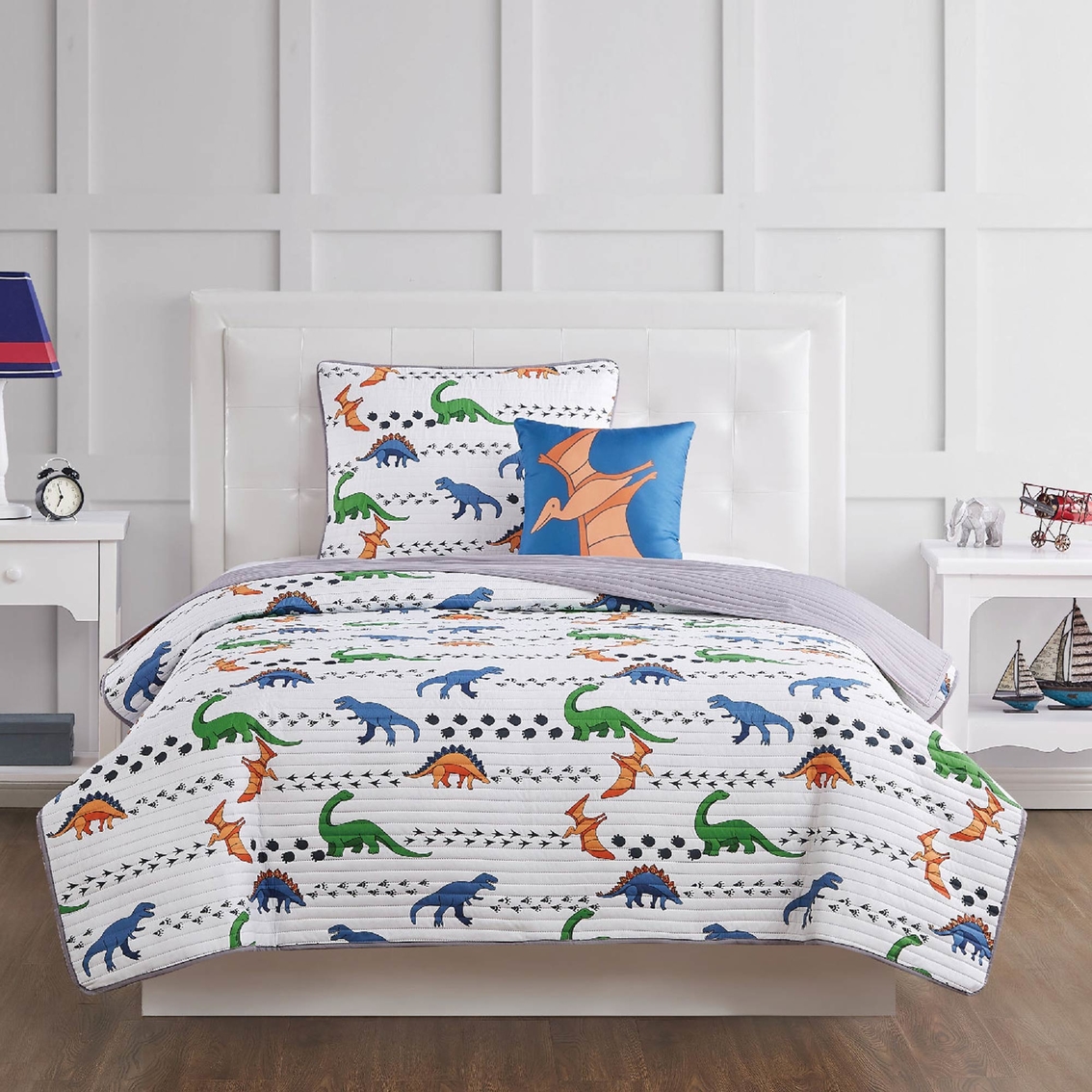 My World Dino Tracks Quilt Set | Bedding Sets | Household | Shop The ...