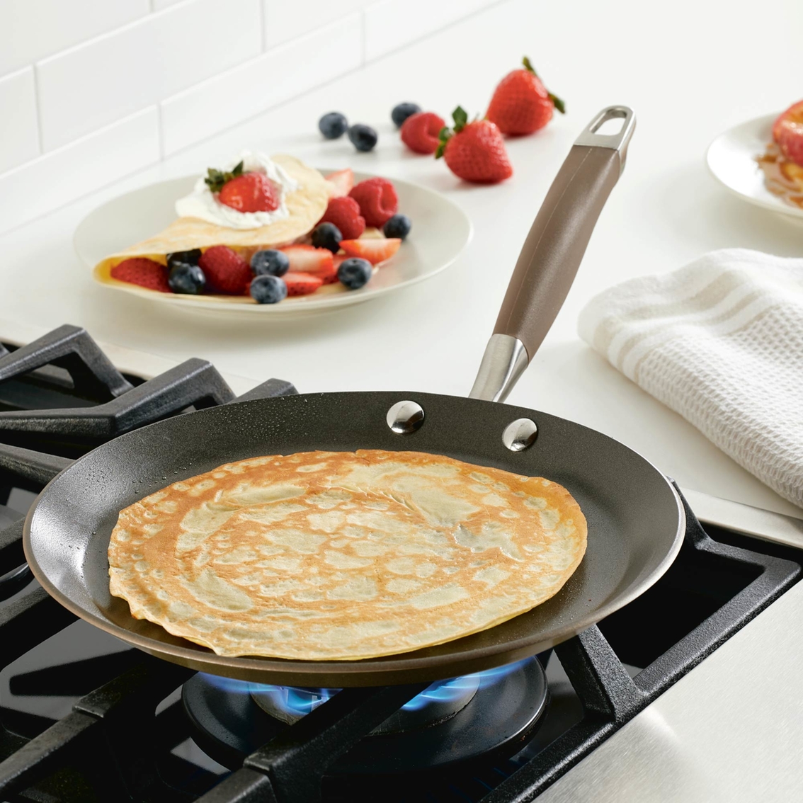 Anolon Advanced Home 9.5 in. Hard Anodized Nonstick Crepe Pan - Image 3 of 3