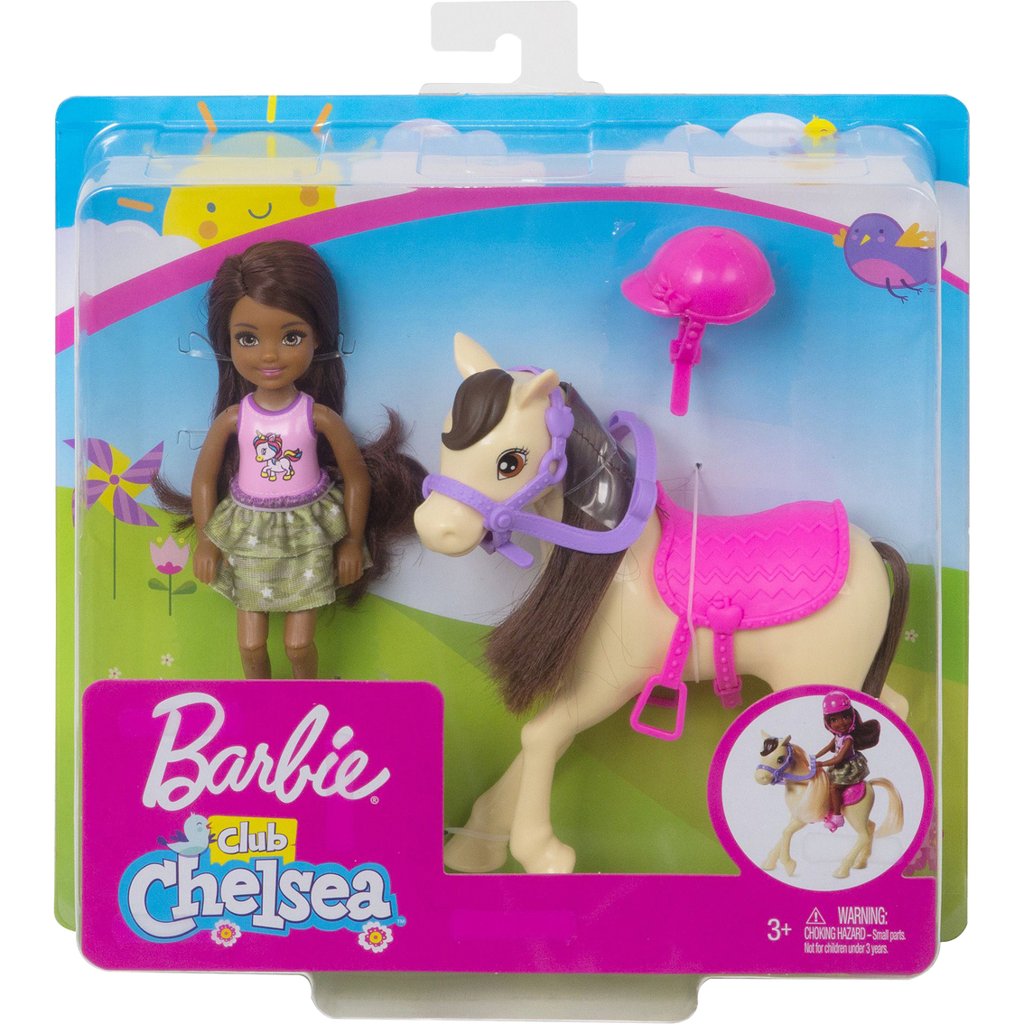 Barbie Club Chelsea Doll And Brown Pony : Target