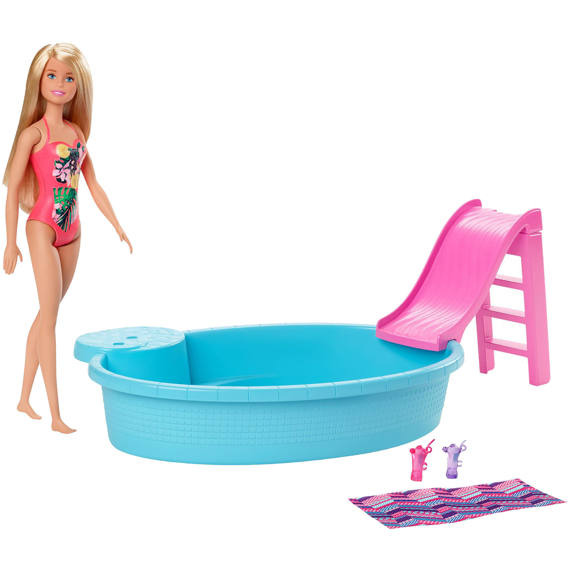 Barbie Pool with Doll Playset - Image 2 of 6