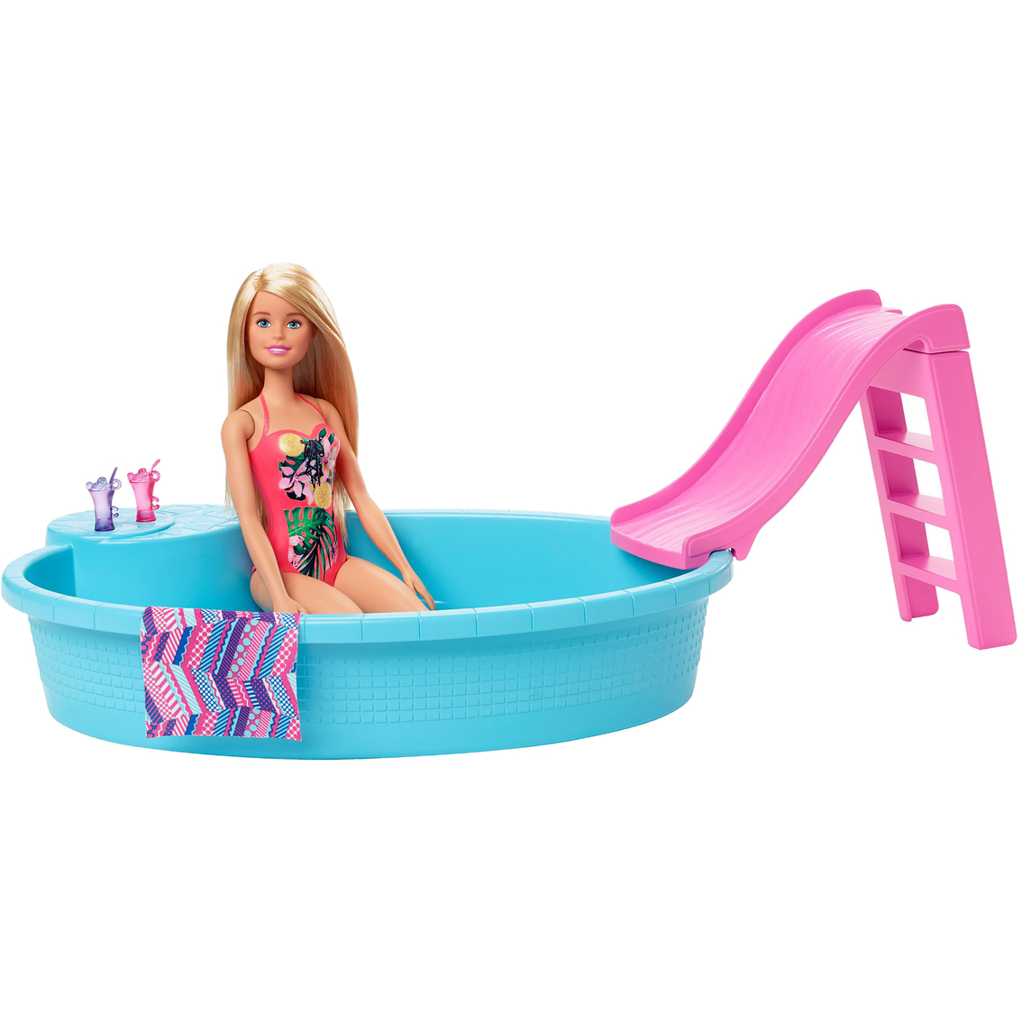 Barbie Pool with Doll Playset - Image 3 of 6
