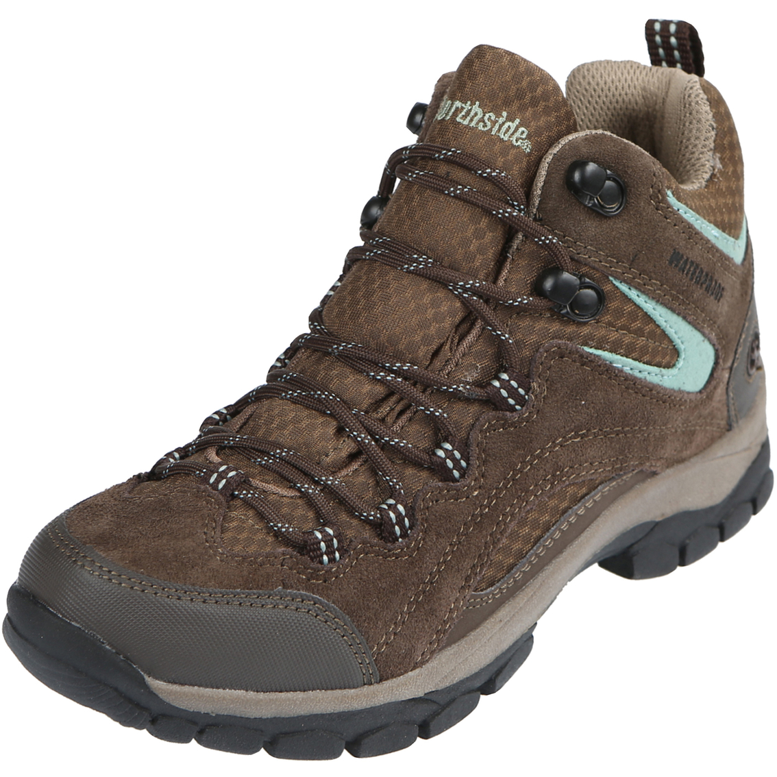 Northside Women's Pioneer Mid Leather Waterproof Hiking Shoes | Women's ...
