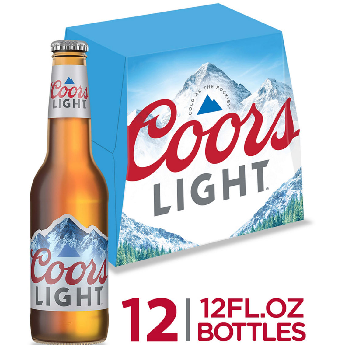 Coors Light 12 oz. Bottle 12 pk. - Image 2 of 2