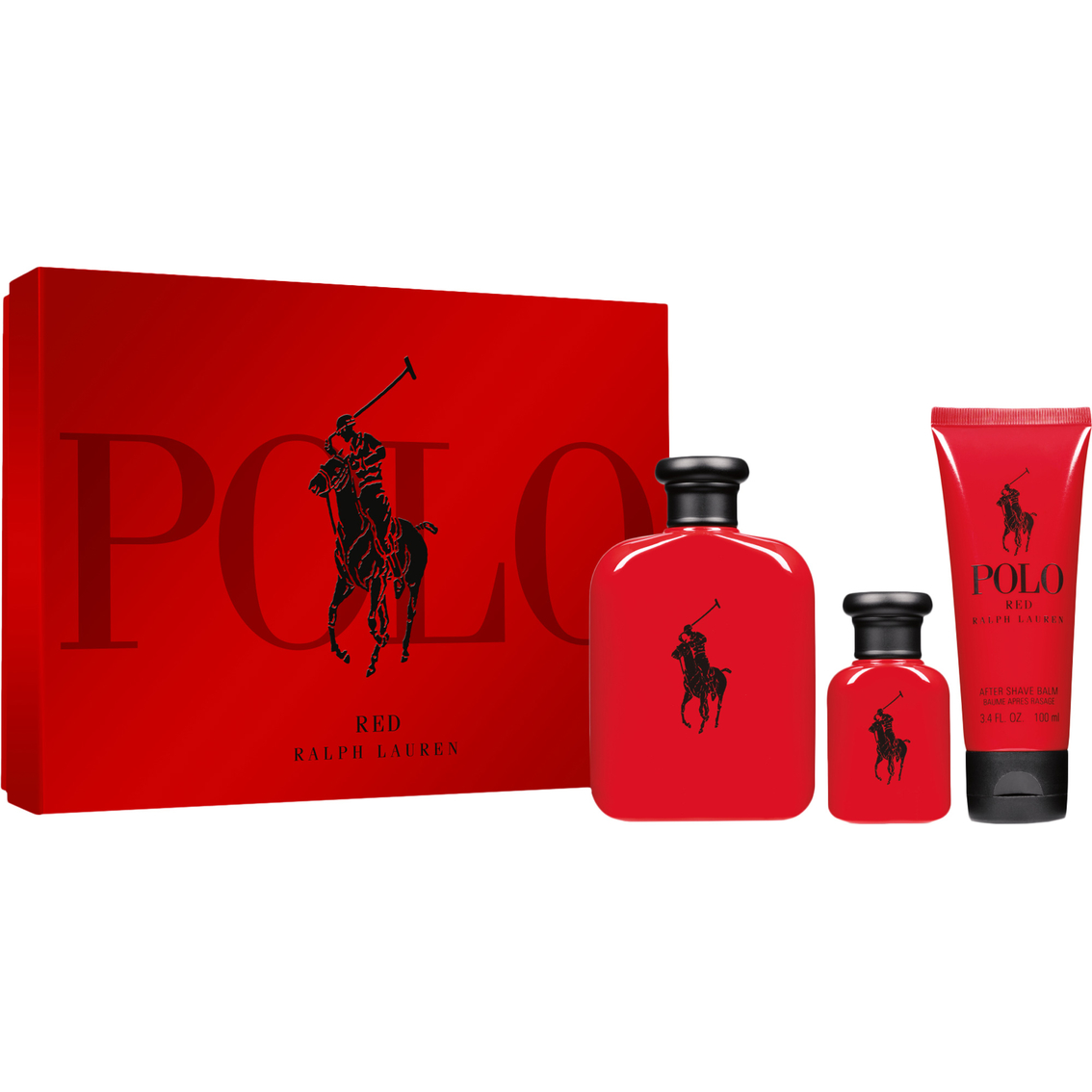 Ralph Lauren Polo Red 3 Pc. Gift Set 