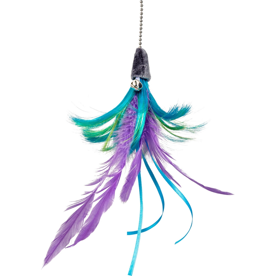 Leaps & Bounds Ez Snap Flip Feather Cat Teaser Toy Refill 14 In