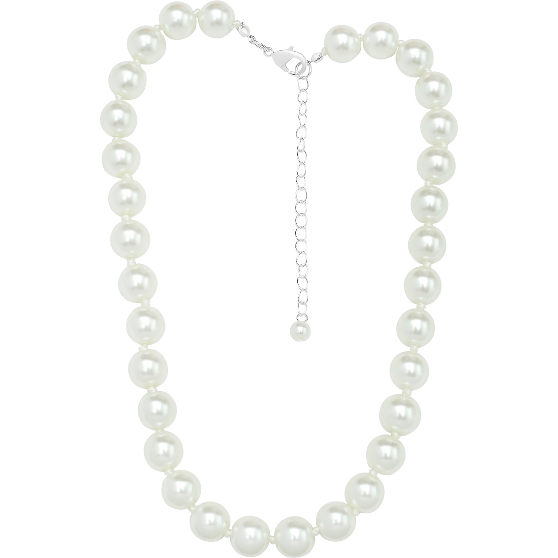 Cherish 12mm White Faux Pearl 18 In. Necklace | Fashion Necklaces ...