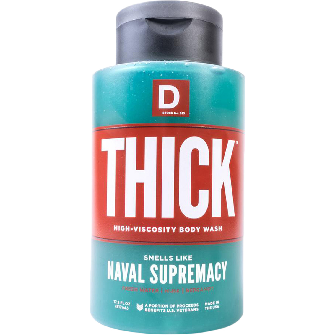 Duke Cannon Thick Liquid Shower Soap, Naval Supremacy - Image 1 of 3