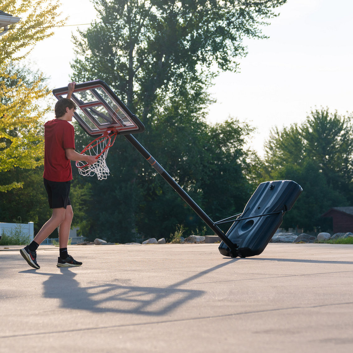 Lifetime Adjustable Portable Basketball Hoop (44 in. Polycarbonate) - Image 3 of 10