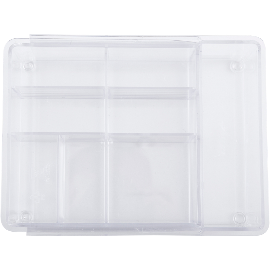 Kenney Storage Made Simple 8 Compartment Expandable Drawer Organizer Tray, Set of 2 - Image 2 of 6
