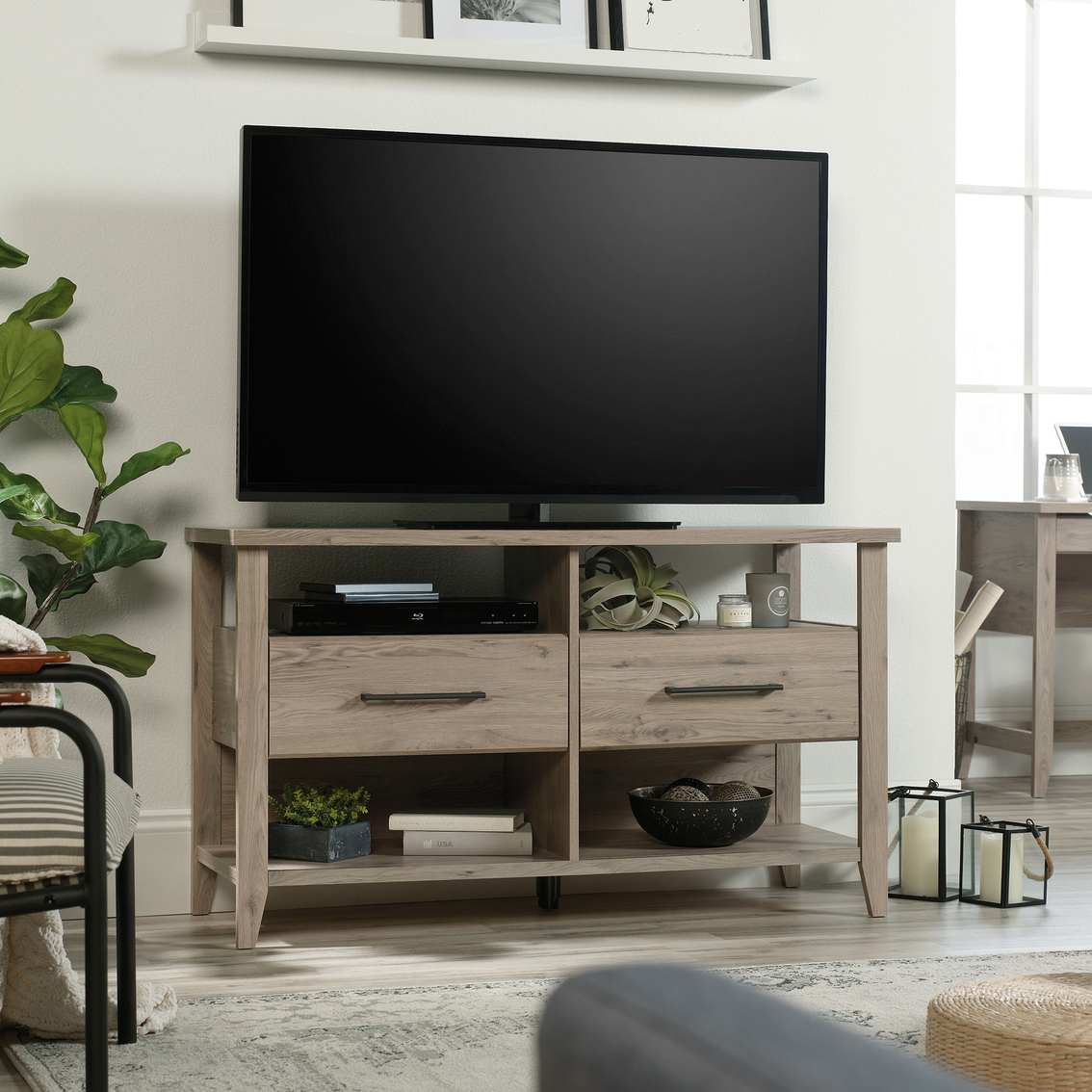 Sauder Summit Station Tv Stand Media Furniture Home